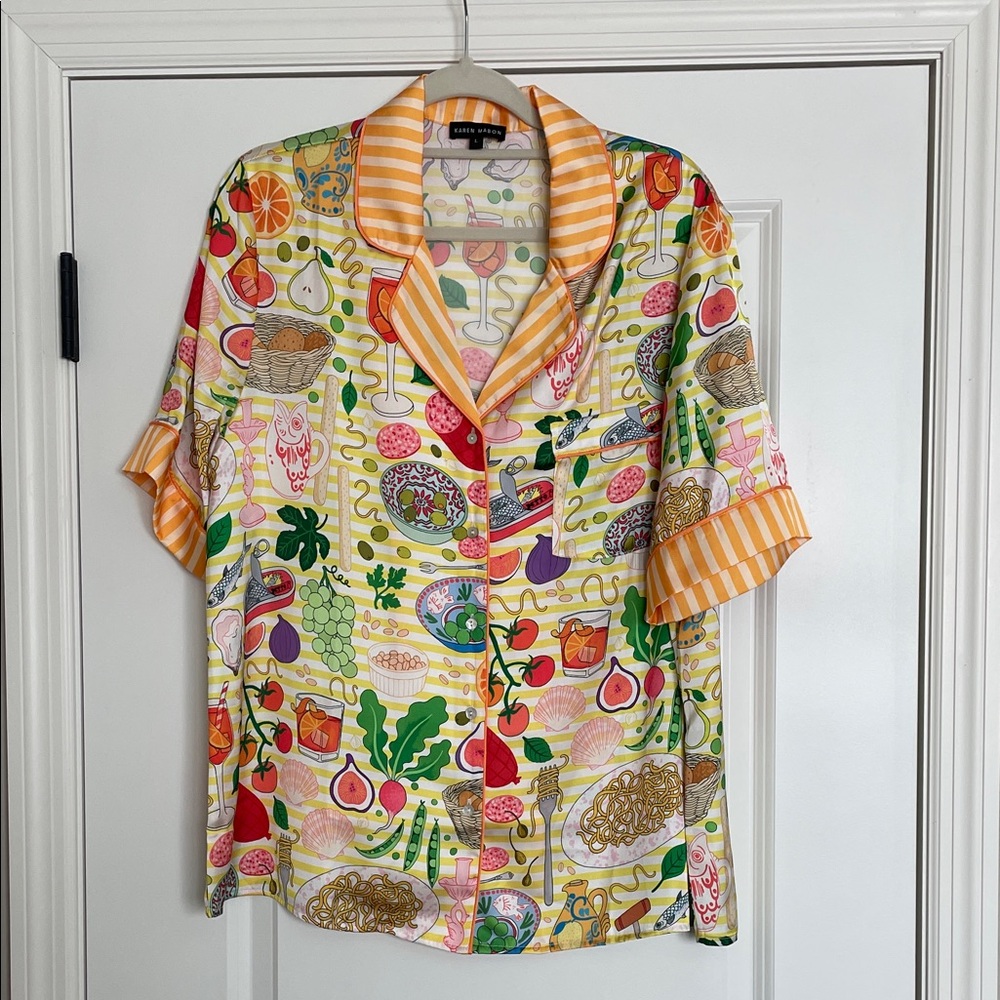 Karen Mabon Pajama Top